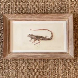 Lizard - Painting by Rafael Soares Lizard - Painting by Rafael Soares