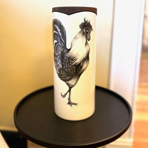 Laura Zindel - Large Rooster Vase Laura Zindel - Large Rooster Vase