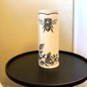 Small Honey Bee Vase by Laura Zindel