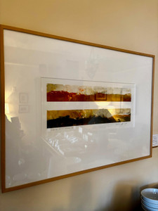 Abstract Landscape Painting by Peter Burega