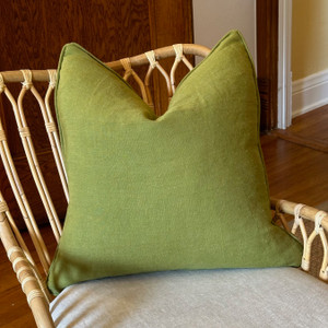 Pillow - Green Linen