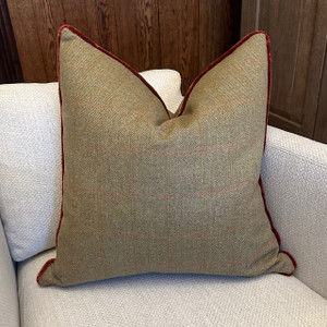 Pillow - Khaki Herringbone Pattern Pillow - Khaki Herringbone Pattern