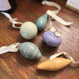 Ornament - Cool Tones Beechwood Ornament - Cool Tones Beechwood