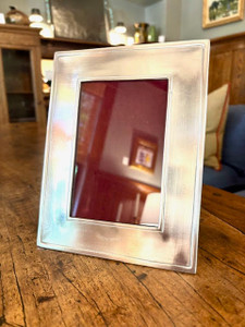 Match Pewter - Lombardia Rectangular Frame - Large Match Pewter - Lombardia Rectangular Frame - Large
