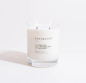 Catskills Classic 2-wick candle 13oz fir balsam cedar pine Brooklyn soy wax