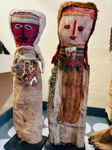 Nuchu Doll with Arms at Sides Pair Nuchu Doll with Arms at Sides Pair