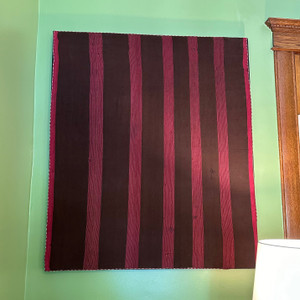 Llocata - Brown Ground - Textile on Canvas Llocata - Brown Ground - Textile on Canvas