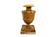 Carved wood finial fragment plaster repair detail
