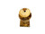 Antique gold finial fragment 18th century lifestyle display