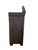 Decorative carved panel hanging cabinet