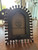 Jan Barboglio Nicho 4x6 vertical cast iron picture frame with scalloped border