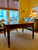 Antique English Partners Desk 19th Century Original Finish