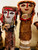 Nuchu Dancing Dolls Pair Kuna Panama 1970s