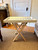 Stylish Tray Table with Protective Satin Finish