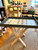 Stylish Small Tray Table with Protective Satin Finish
