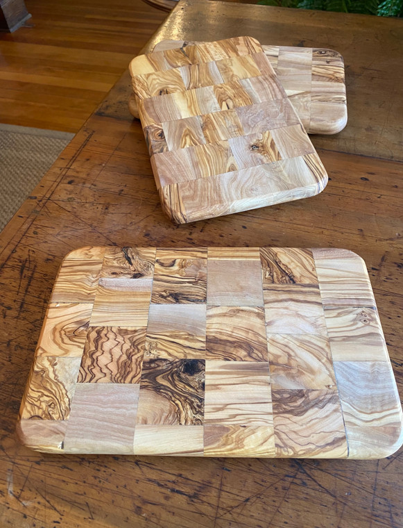 Olive Wood Cheese Block by Natural Olivewood