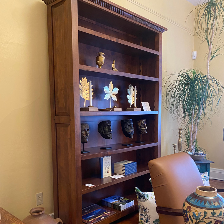 Ernest Thompson Alder Wood Bookcase in Seville Finish