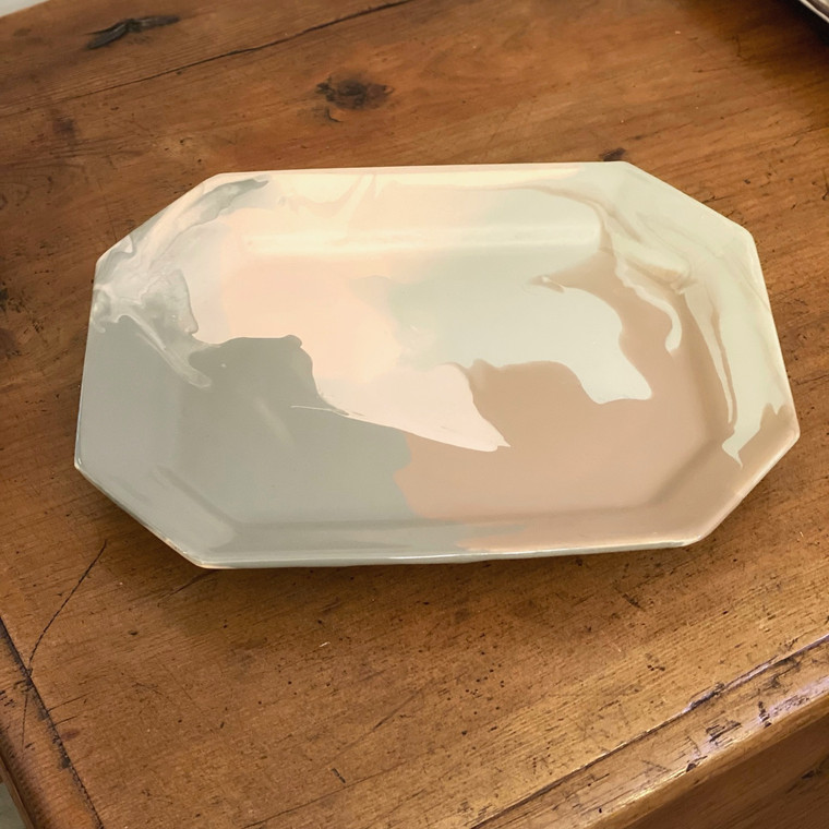 Ceramic Tray - Geode Neutrals by Paul Schneider Ceramics