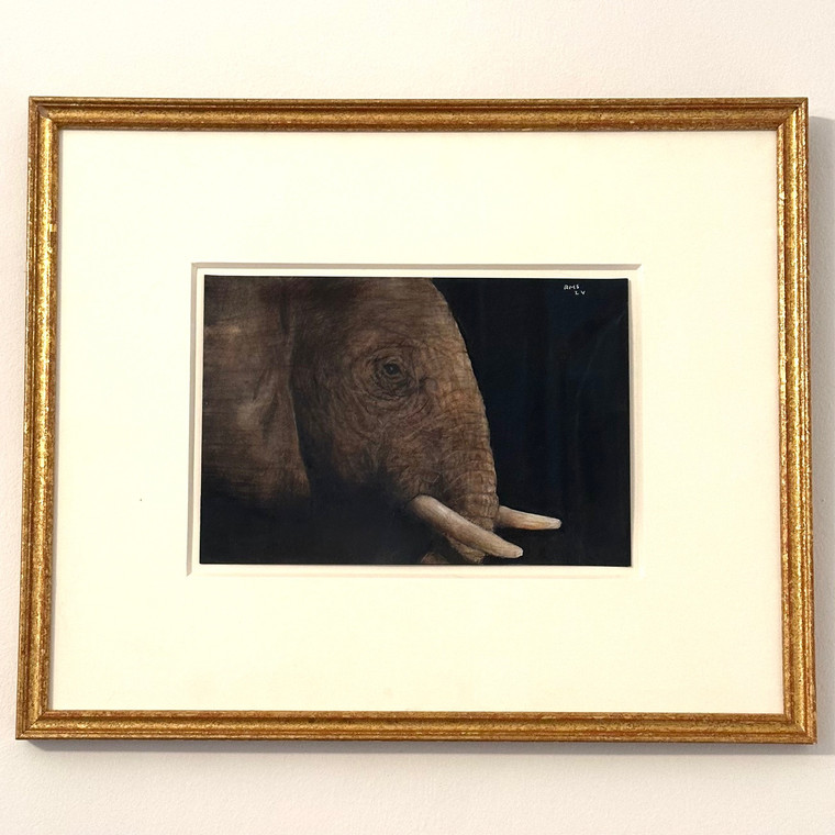 Elephant Painting by Rafael Soares
