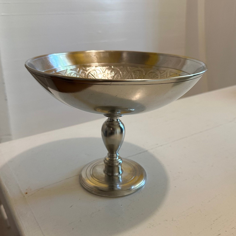 Match Pewter - Pedestal Bowl