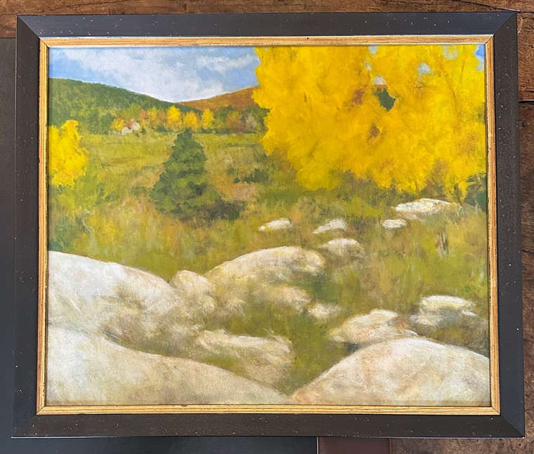 New Mexico Landscape - Painting by Rafael Soares