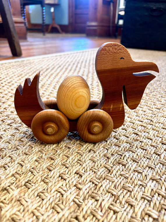 Handcrafted Pelican Tumble Toy