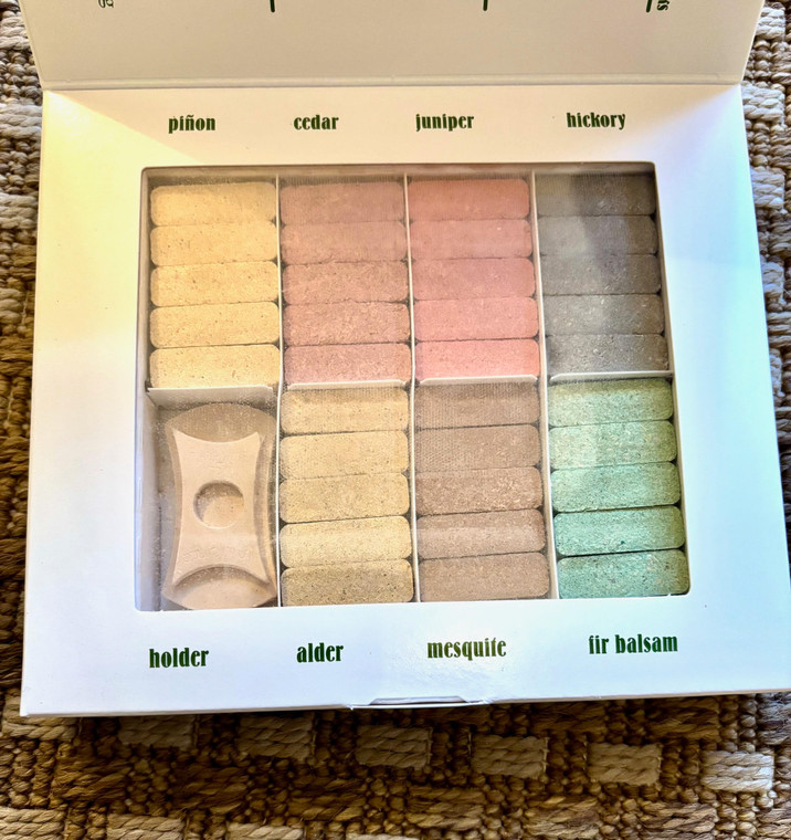 Incense Sampler Pack Contents