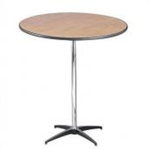 30" Round Standing Cocktail Table