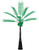 led palm tree