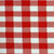 Red and White Picnic Check  120" Round