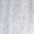 White and Silver Braided Scroll   96" Round