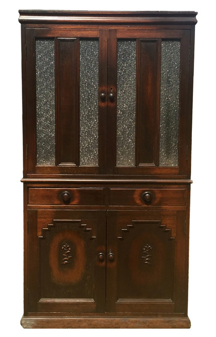 asian art deco cabinet