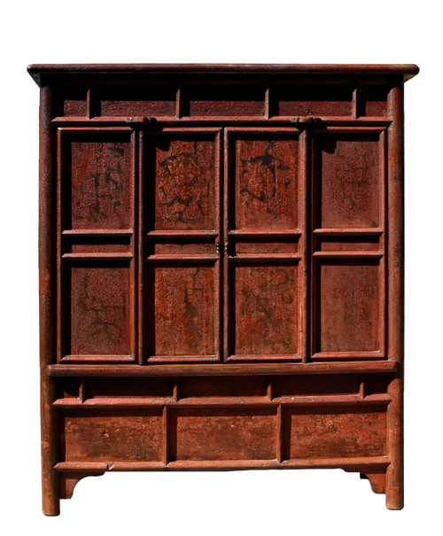 Antique Crackle Armoire