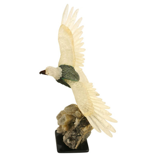 Rock Crystal Eagle