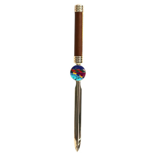 David Rosales Letter Opener Gemstone Navajo Southwest