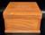 Elm Jewelry Box with Carved Flowers