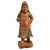 18th Century Polychrome Wood Statue of Warrior Guard 18th Century Polychrome Wood Statue of Warrior Guard