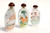 Eglomise Reverse Painted Snuff Bottles Set of 3 Zodiac Animals