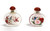 Eglomise Reverse Painted Snuff Bottles Set of 5 Birds