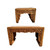 stool, bench, solid, antique