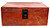 Red Leather Chinese Trunk