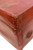 Red Leather Chinese Trunk