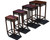 Nesting Table Set of 4 Hua Li Wood