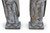 Pair 19th Century Stone Court Lady Statues