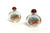 Eglomise Reverse Painted Snuff Bottles Set of 2 Tigers