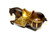 Han Bronze Recumbent Horse Gold Saddle