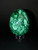 Malachite Eggs Set of Two