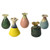 Set of 5 Wabi Sabi Vases