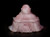 Rose Quartz Happy Buddha