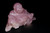 Rose Quartz Gemstone Happy Buddha